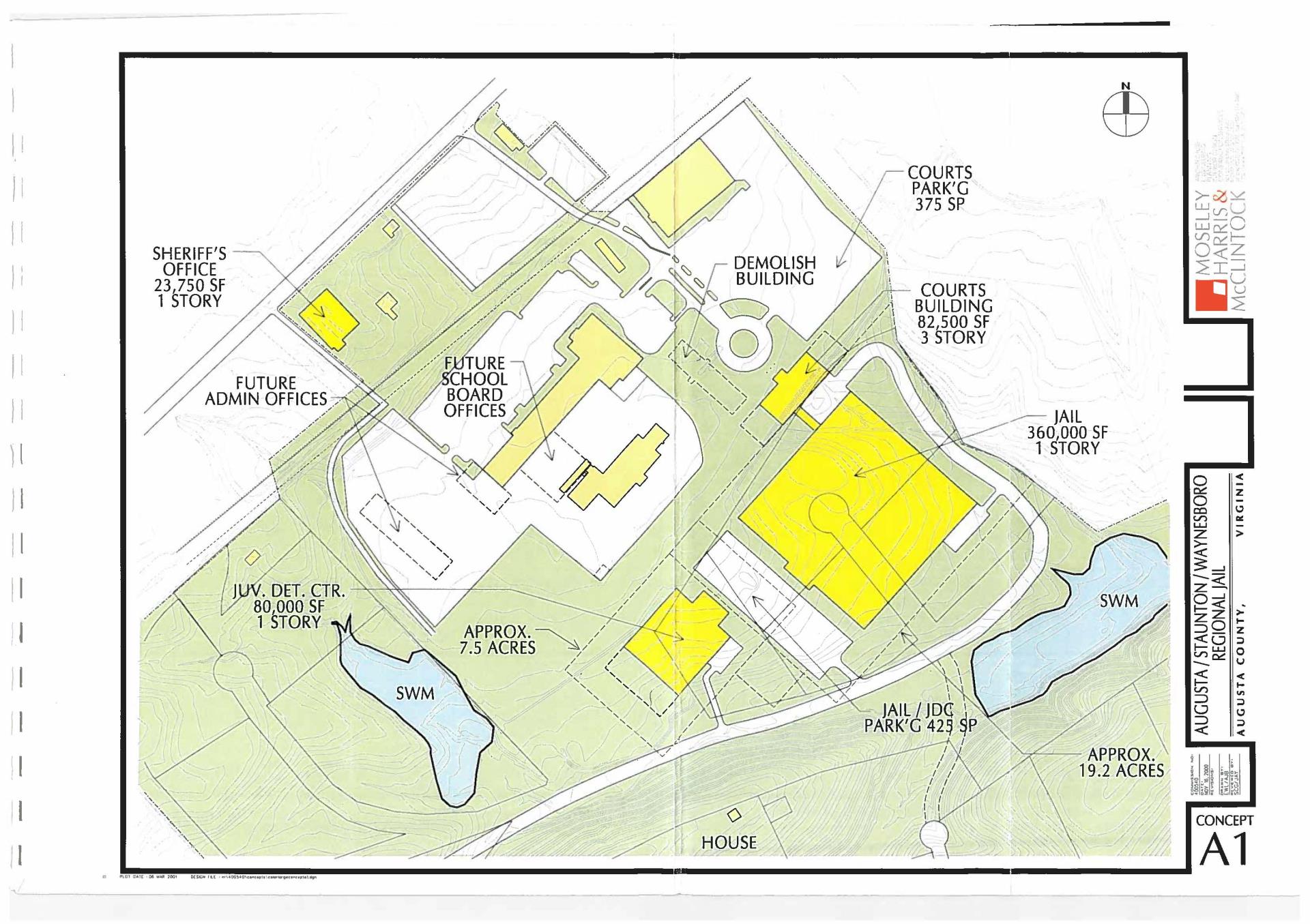 Map, Concept for Gov Center